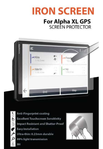 Flexible Iron Screen Protector - Alpha XL